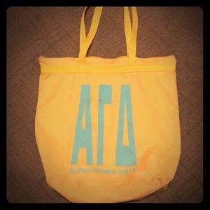 Alpha Gamma Delta bag AGD